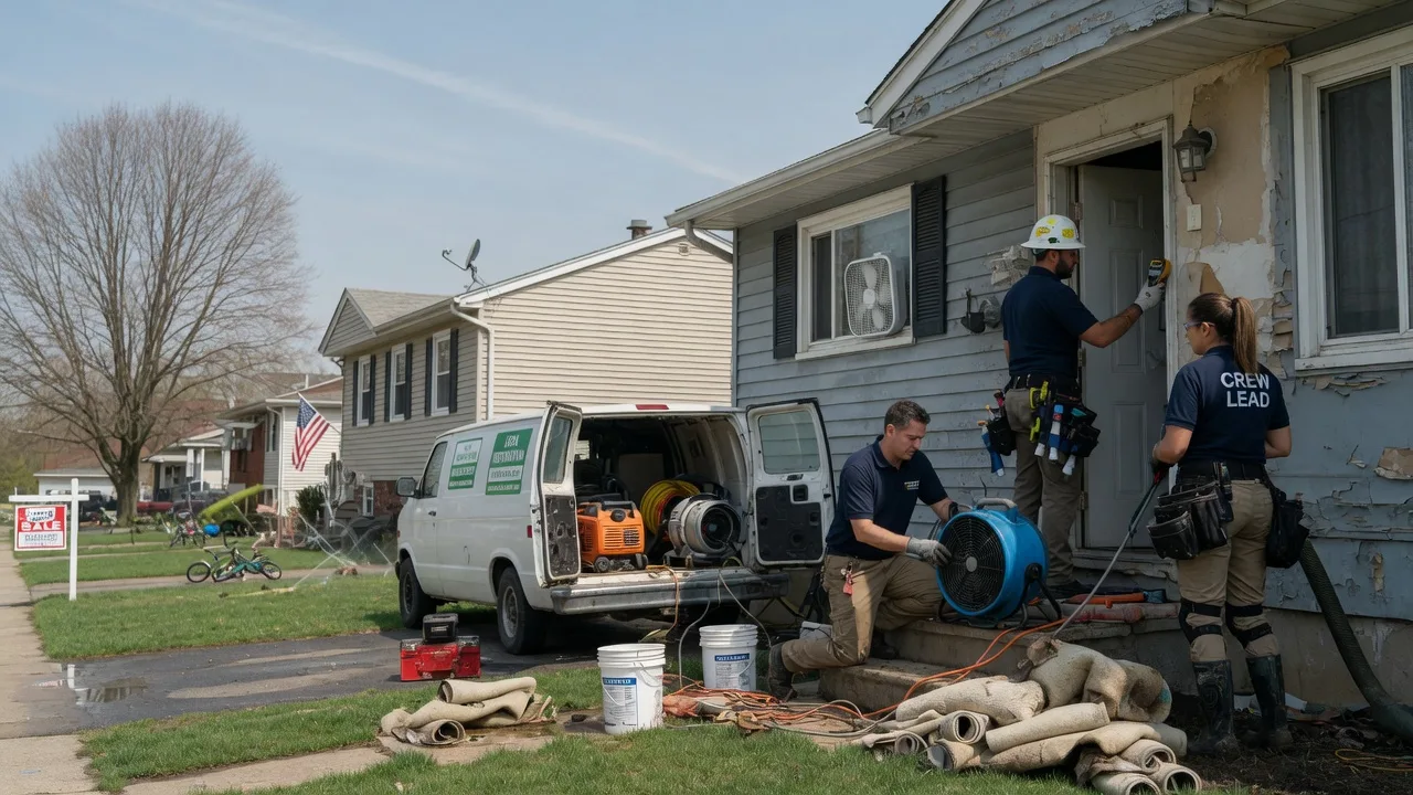 Flood Cleanup in Breinigsville, PA near me