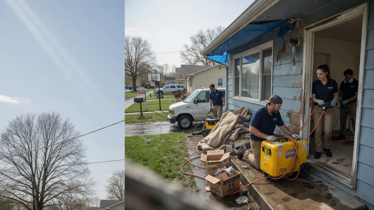 Basement Flood Cleanup in Breinigsville, PA near me